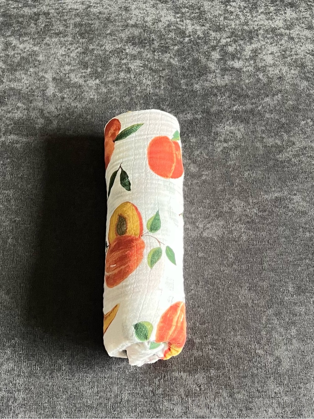 Red Rover Peach Muslin Swaddle Blanket